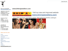 Tablet Screenshot of bhimajewellers.net